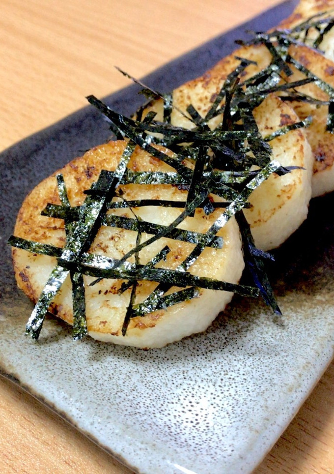 長いもステーキのバター白だし焼き-レシピのメイン写真