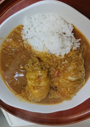 印度カレー子 ロール白菜カレー-レシピのメイン写真