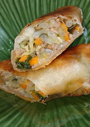残り物野菜♪野菜春巻き♪-レシピのメイン写真