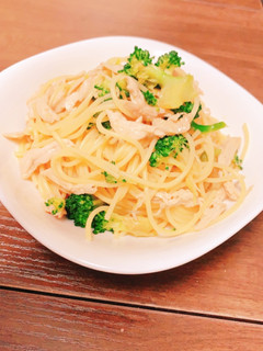 栄養満点!ブロッコリーとササミのパスタ-レシピのメイン写真