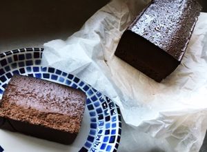 材料３つ♡エバミルクでチョコテリーヌ-レシピのメイン写真