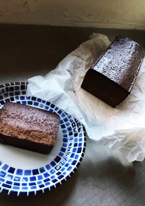 材料３つ♡エバミルクでチョコテリーヌ-レシピのメイン写真