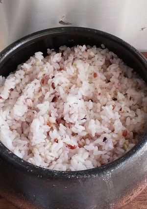 土鍋で炊く☆雑穀米♪-レシピのメイン写真