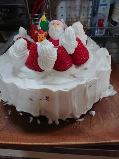 クリスマスケーキ-レシピのメイン写真