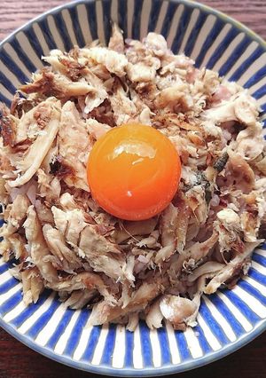 あじのほぐし月見丼-レシピのメイン写真