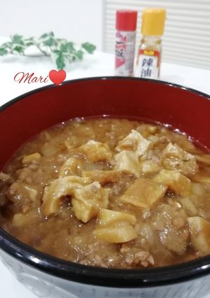 辛くない！厚揚げの麻婆豆腐-レシピのメイン写真