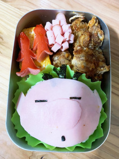 キャラ弁。ピクミンのオリマー弁当♪-レシピのメイン写真