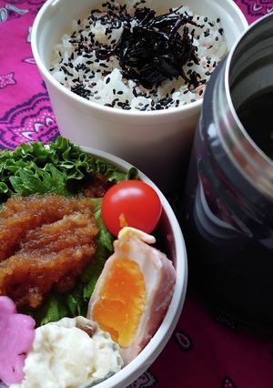 ❜21/1/29和風ハンバーグ弁当-レシピのメイン写真