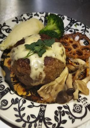 バター醤油のハンバーグ(*≧∀≦*)-レシピのメイン写真