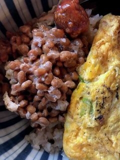 納豆と卵焼きで納豆ドーン!-レシピのメイン写真