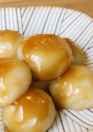 お盆に！簡単♪フライパンでみたらし団子-レシピのメイン写真