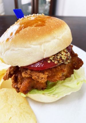 おうち♡チキンバーガー-レシピのメイン写真