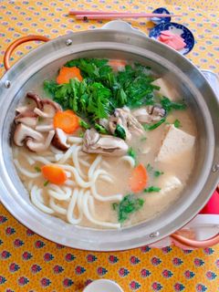牡蠣の味噌鍋-レシピのメイン写真