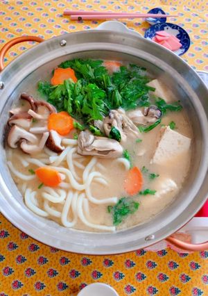 牡蠣の味噌鍋-レシピのメイン写真
