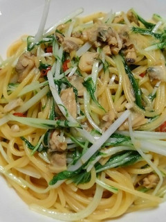 和風ボンゴレスパゲティ-レシピのメイン写真