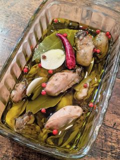 牡蠣のオイル漬け 食養生-レシピのメイン写真