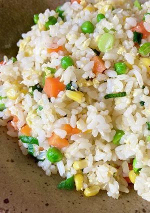 古米でチャーハン-レシピのメイン写真