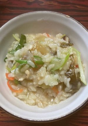 鯛雑炊-レシピのメイン写真
