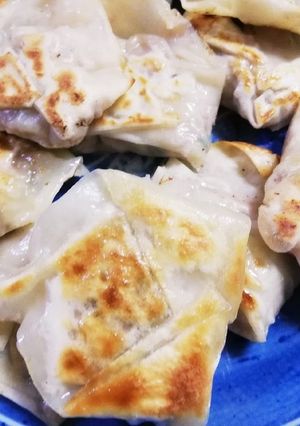 ワンタンの皮でおつまみ餃子-レシピのメイン写真