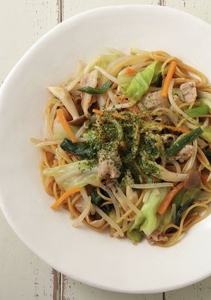 食物繊維たっぷり焼きそば-レシピのメイン写真