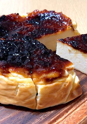 里芋とゆず味噌のバスク風チーズケーキ-レシピのメイン写真
