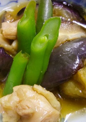 【病院】なす含め煮【給食】-レシピのメイン写真
