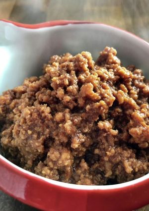 鶏ひき肉の肉味噌-レシピのメイン写真