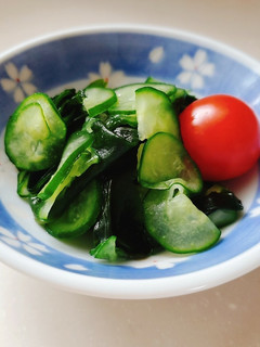 ◆キュウリとワカメの酢の物◆-レシピのメイン写真