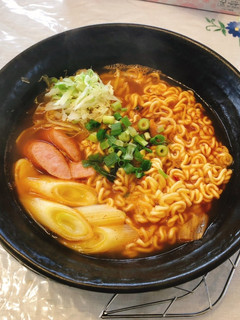 辛ラーメンでプデチゲ風-レシピのメイン写真