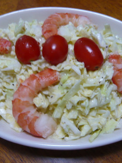 キャベツで食べる☆シーザーサラダ風-レシピのメイン写真