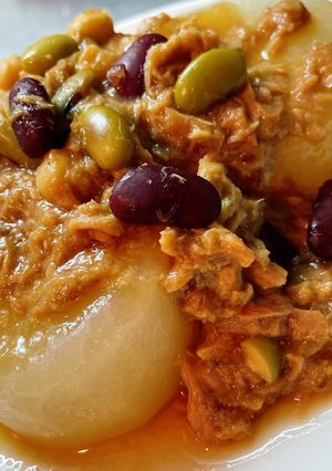 高たんぱく！大根の煮物のツナ缶あんかけ-レシピのメイン写真