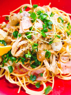 ♪しめじとベーコンの和風パスタ♪-レシピのメイン写真