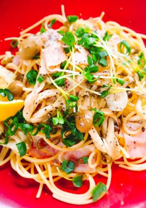 ♪しめじとベーコンの和風パスタ♪-レシピのメイン写真