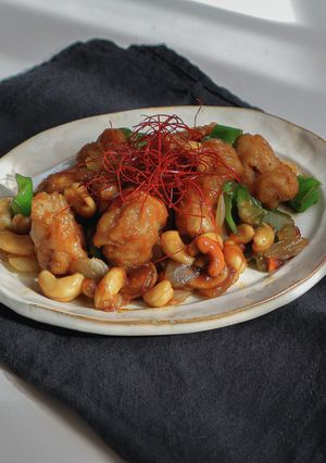 本格中華風!大豆ミートカシューナッツ炒-レシピのメイン写真