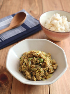 お弁当にも◎カレー風味の和風鶏そぼろ-レシピのメイン写真