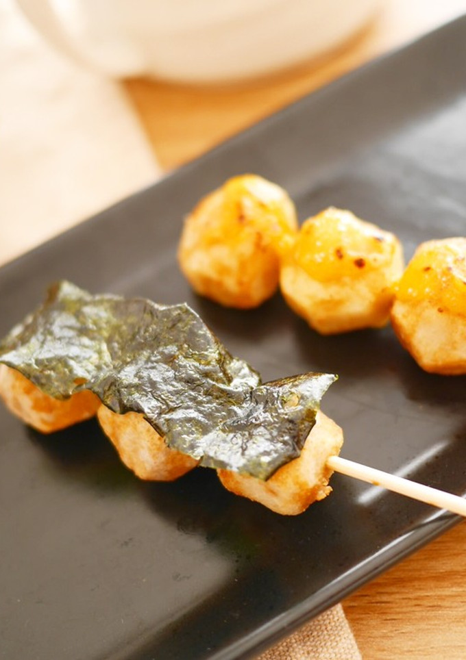 ほくほく里芋の素揚げ串-レシピのメイン写真
