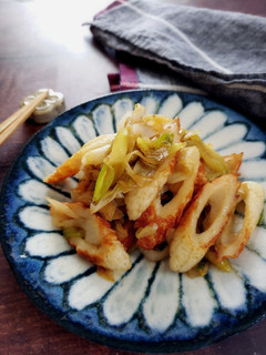 長ネギとちくわのゆずこしょう照り焼き-レシピのメイン写真