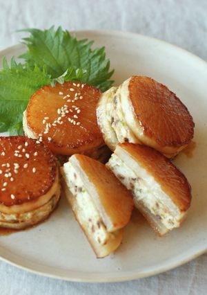 大根の挟み焼き-レシピのメイン写真