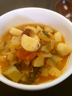 冬野菜の和風ミネストローネ-レシピのメイン写真