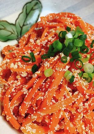パクパク食べられる！明太にんじん-レシピのメイン写真