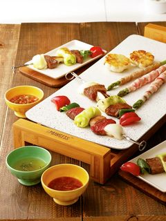 にぎやか牛串焼き 3種のソース-レシピのメイン写真