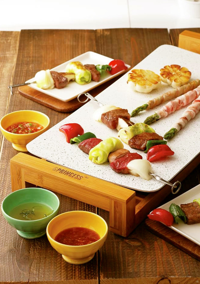 にぎやか牛串焼き　3種のソース-レシピのメイン写真