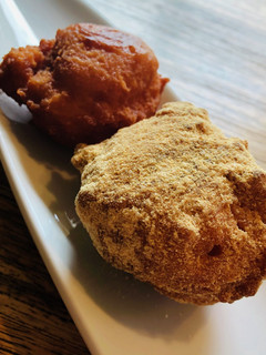 もち麦入ホットケーキMIXで豆腐ドーナツ-レシピのメイン写真