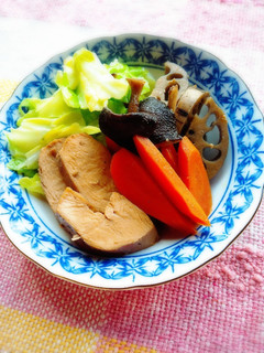 和風ローストチキンと季節の野菜-レシピのメイン写真