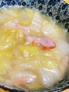 切って煮るだけ!白菜とベーコンの旨煮-レシピのメイン写真
