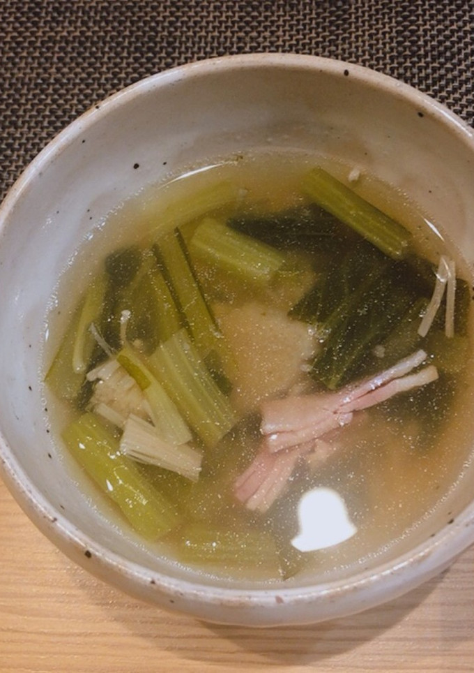 疲れた日に☆小松菜とえのきのスープ-レシピのメイン写真
