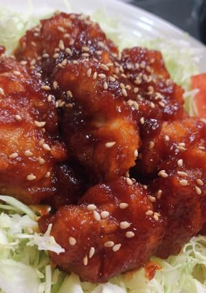 ヤンニョムチキン-レシピのメイン写真