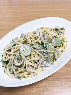 バジル香るツナときゅうりのパスタサラダ-レシピのメイン写真
