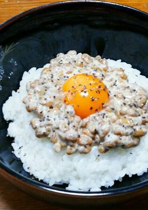 悪魔の納豆丼-レシピのメイン写真