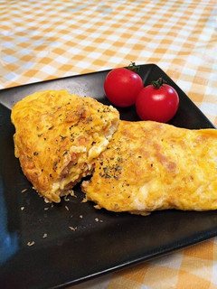 お弁当に☆鮭マヨオムレツ-レシピのメイン写真